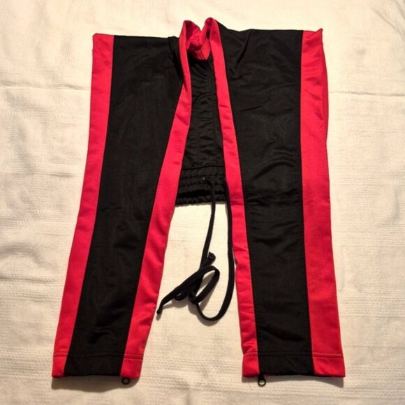 Ninth Hall Nordberg Black Red Track Pants Men's size Small EUC - Picture 6 of 6